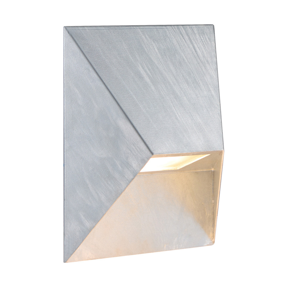 Nordlux Pontio 15 Utomhus Vägglampa Galvanized, metallisk från Nordlux