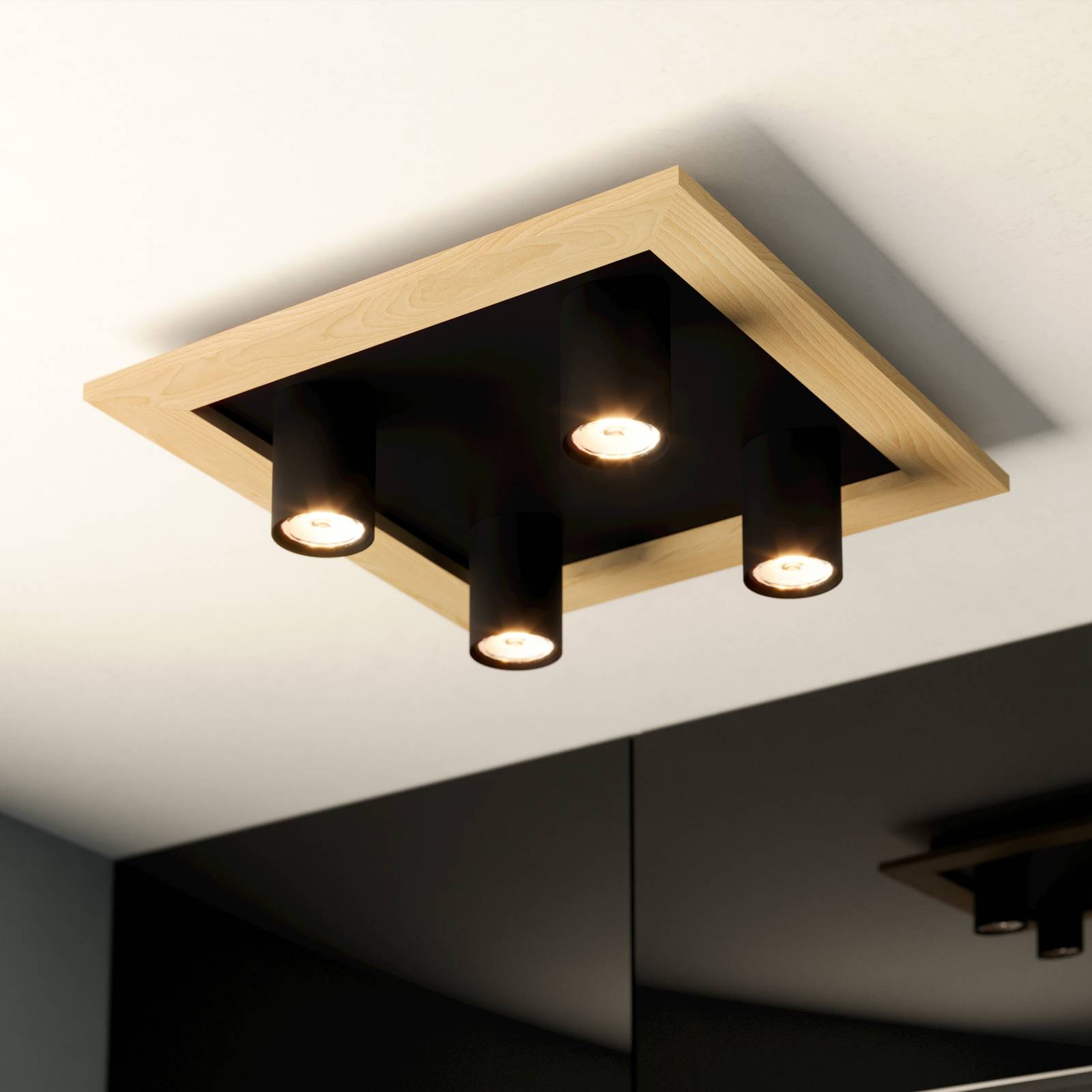 EGLO EGLO Valcasotto 1 LED stropní světlo, 4 bodovky