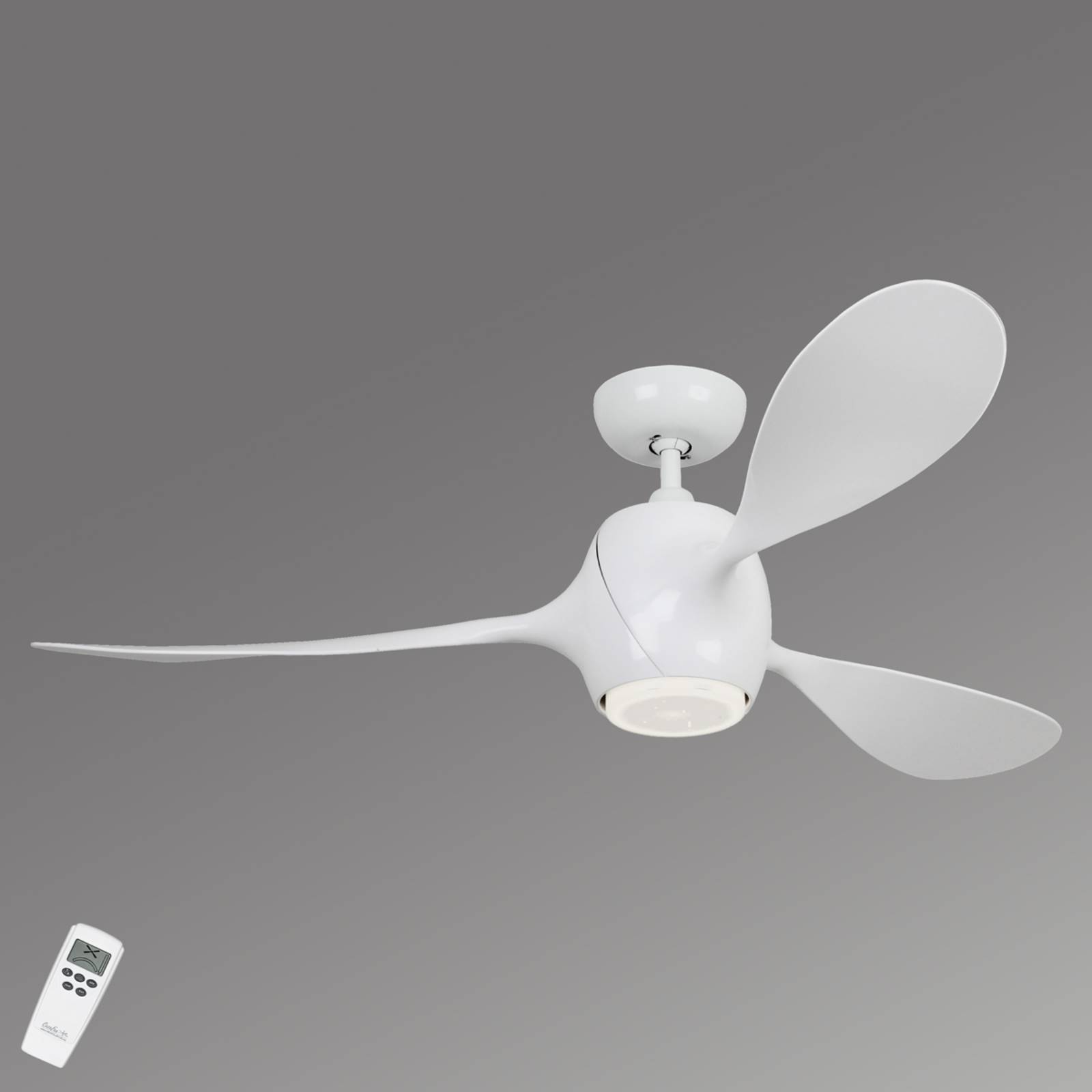 Ultramodern ceiling fan Eco Fiore - LED light
