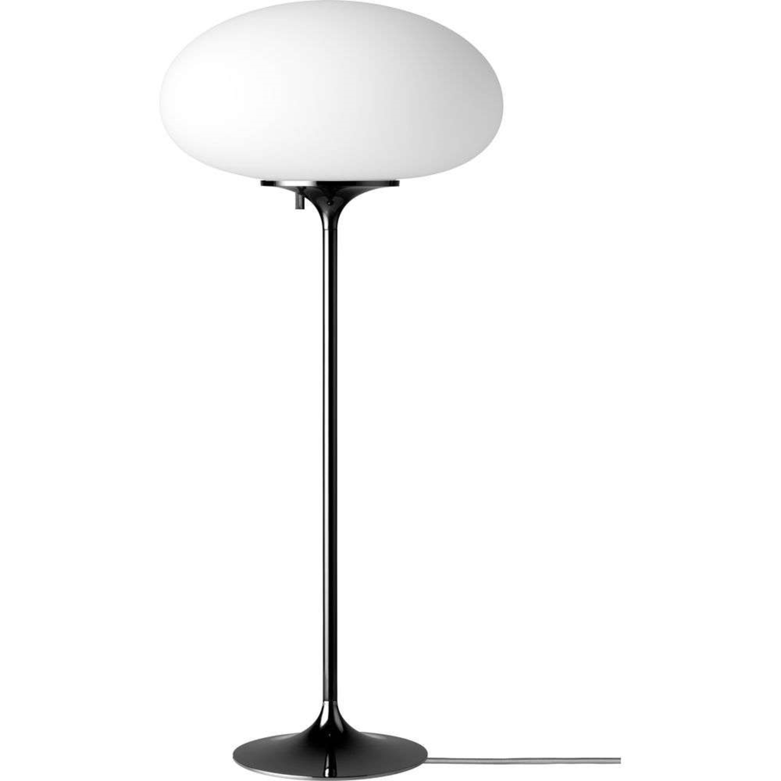 Stemlite Table Lamp H70 Dimmable Black Chrome - GUBI