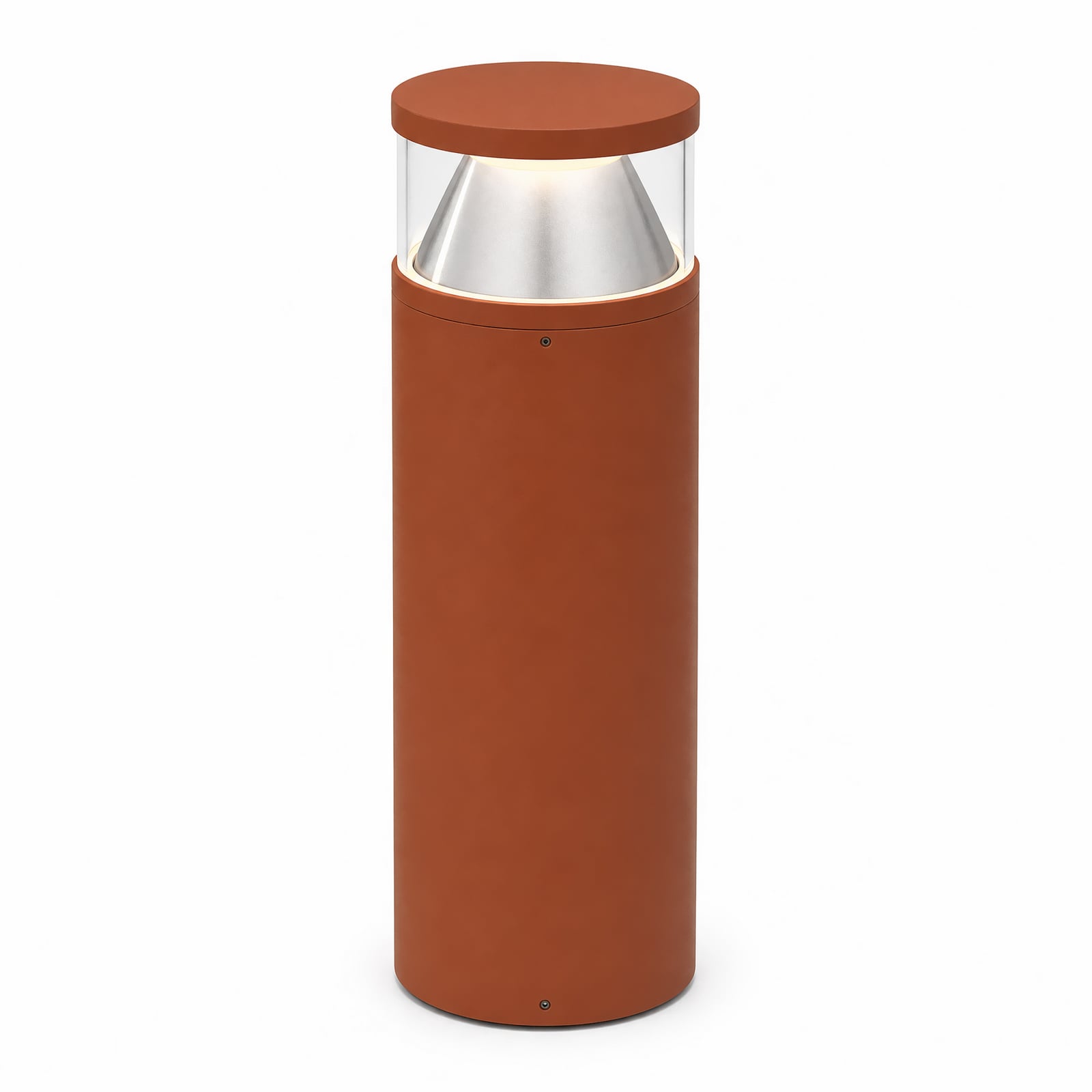 Lucande LED-teevalgusti Cylo, terrakotta, kõrgus 50 cm, IP65 Lucande LED-teevalgusti Cylo, terrakotta, kõrgus 50 cm, IP65