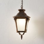 Nostalgiczna zewnętrzna lampa wisząca Aiko