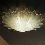 CORTINA ceiling light, handcrafted, 60 cm