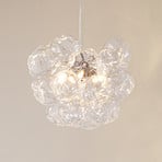 Lucande riippuvalaisin Diborah, kirkas, Ø 43 cm, lasi, G9