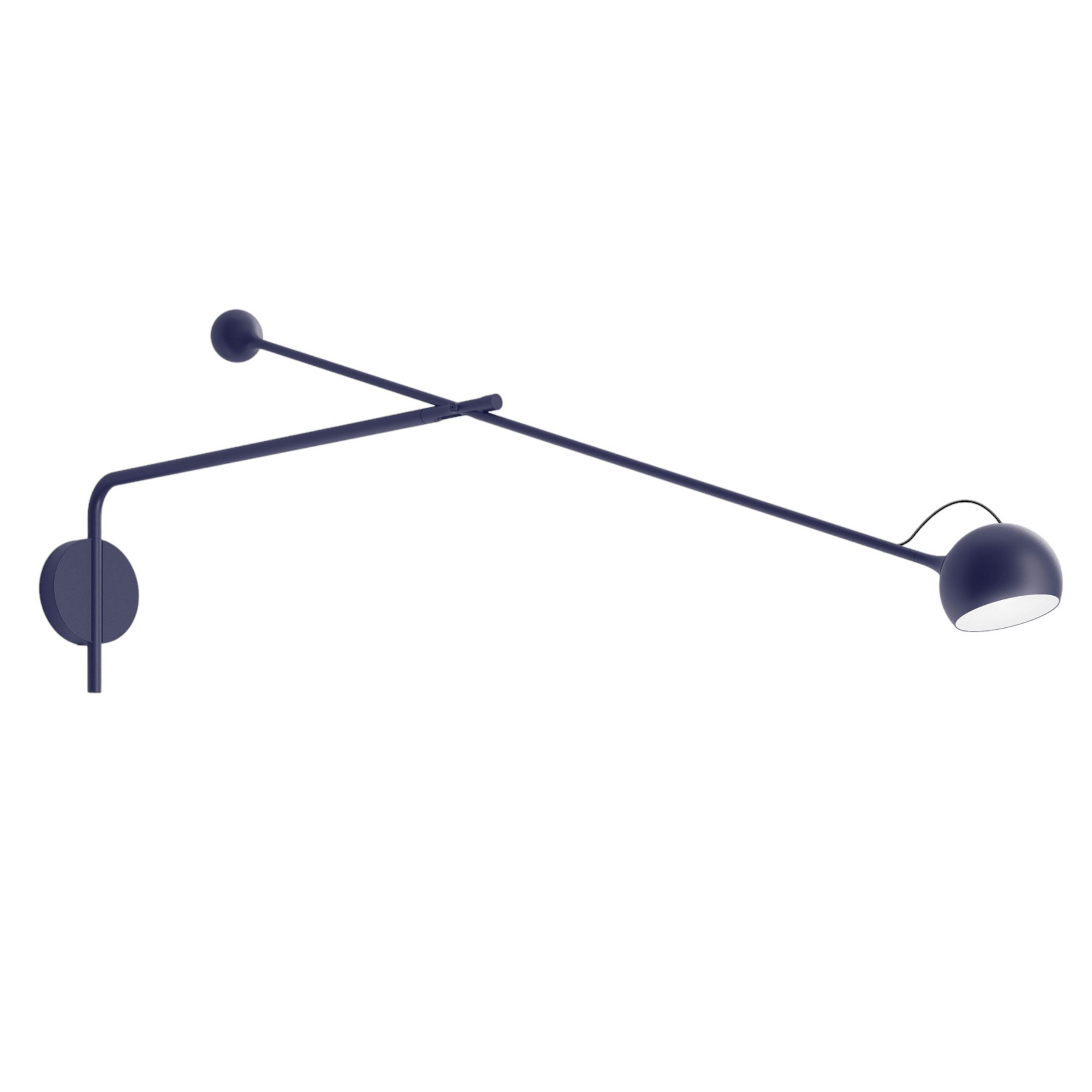 Artemide Ixa L LED-Wandleuchte justierbar blau