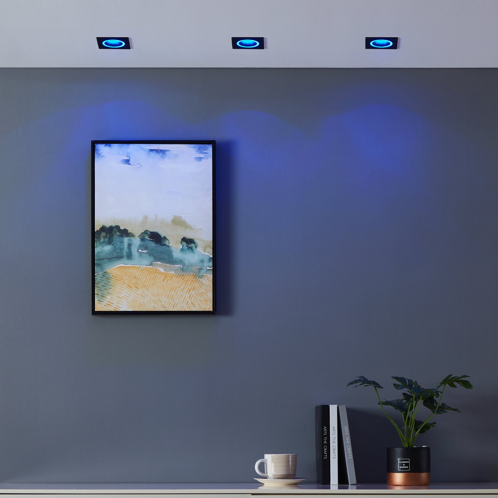 EGLO connect Smart-LED-Leuchte Carosso-Z, 9 x 9cm, schwarz