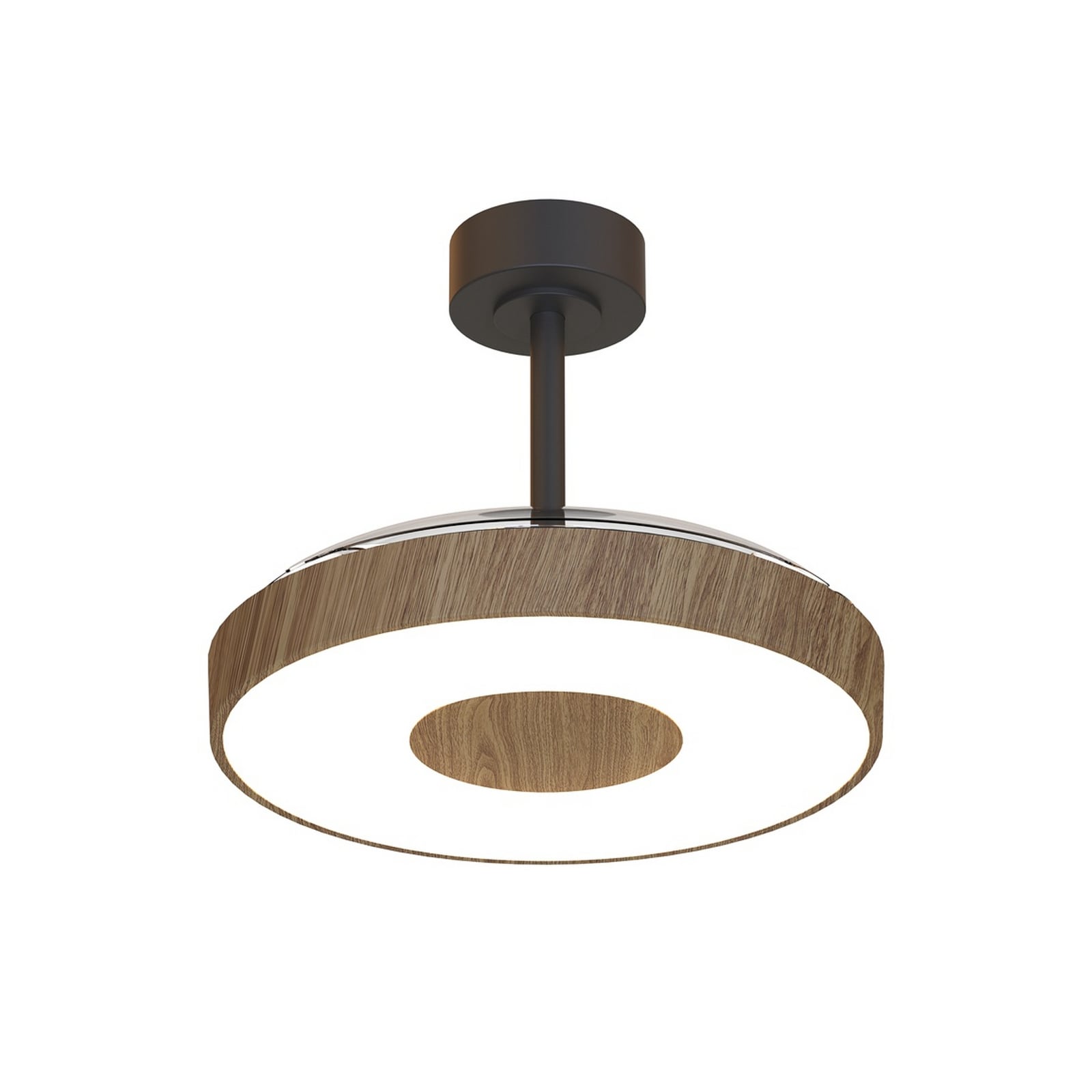 Smart LED plafondventilator Coin hout/zwart, stil - Mantra Smart LED plafondventilator Coin hout/zwart, stil - Mantra