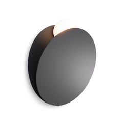 Fabbian Applique a LED Akoya, antracite, 3000K, dimmerabile