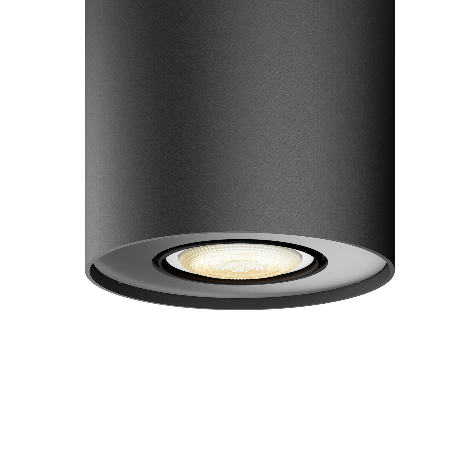 Philips Hue White Ambiance Pillar foco LED negro