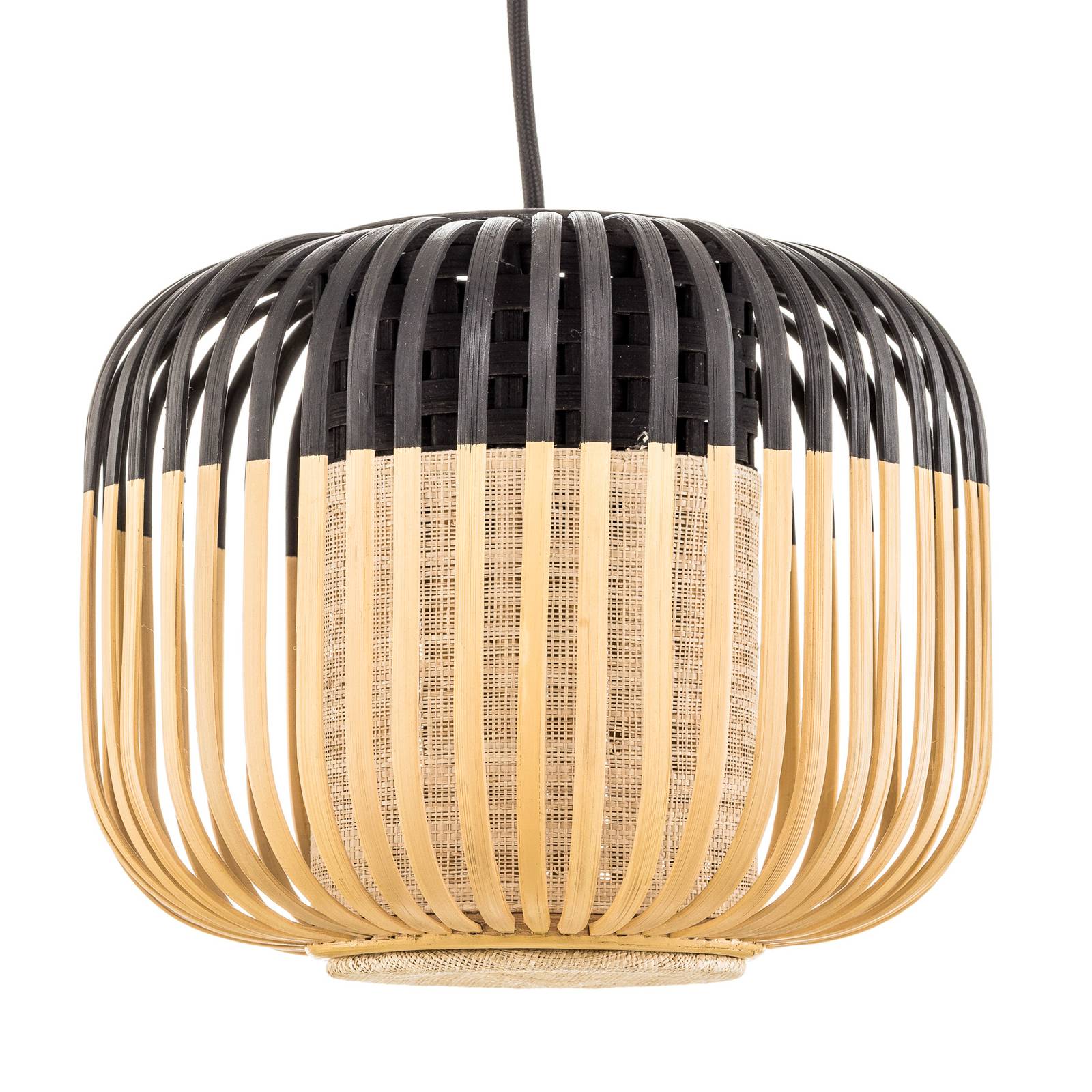 Forestier Bamboo Light XS lampa wisząca czarna