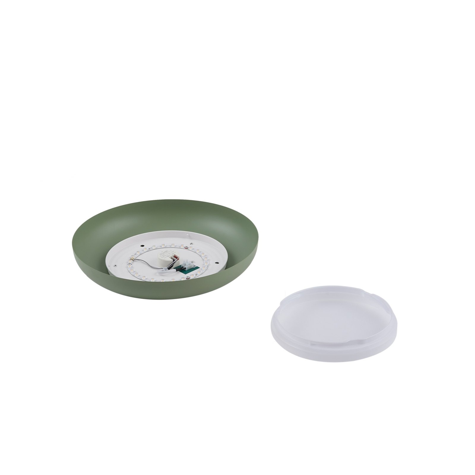 Florie LED Candeeiro de Teto Claro Verde - Lindby