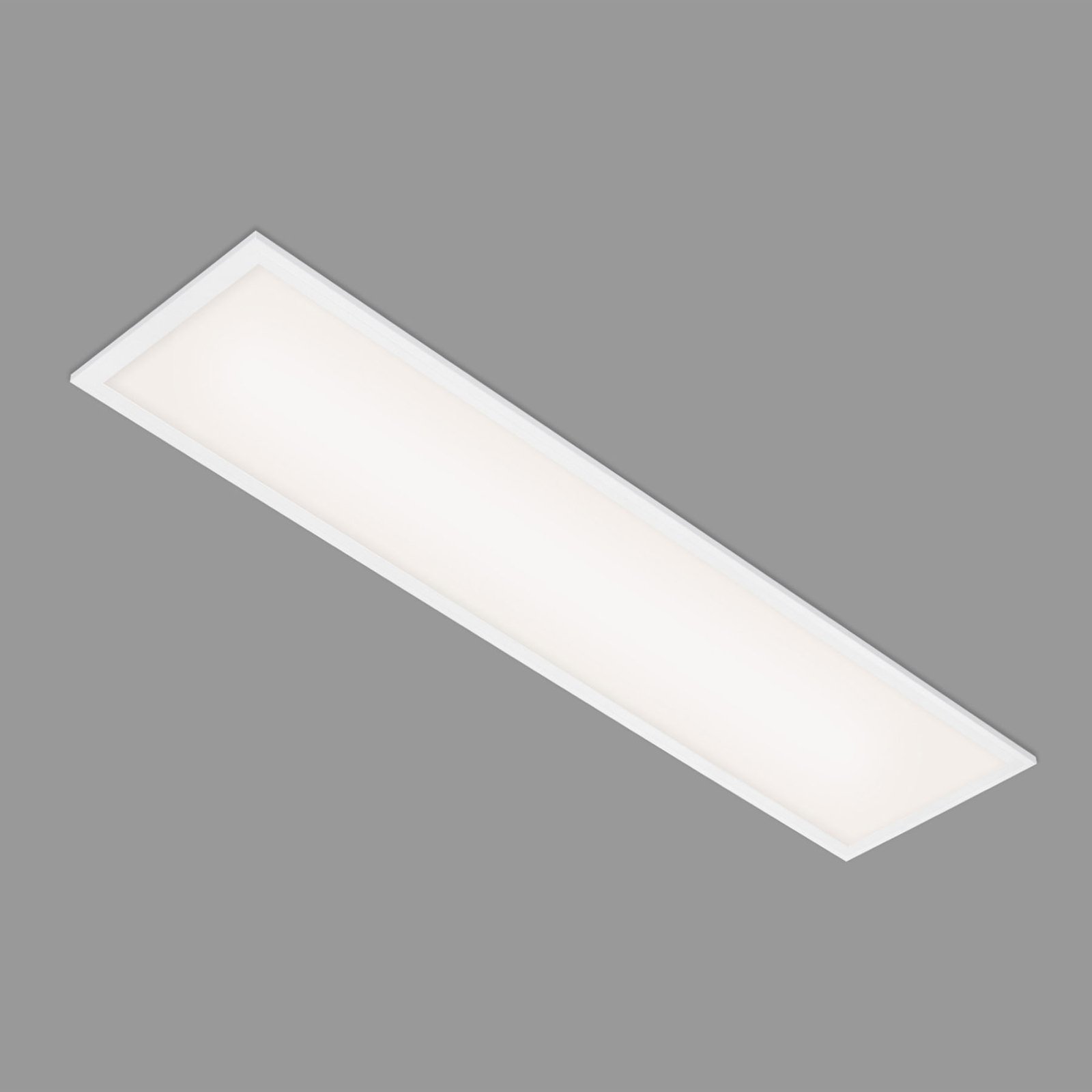 Simple hvidt, ultrafladt, 100 x 25 cm | Lampegiganten.dk