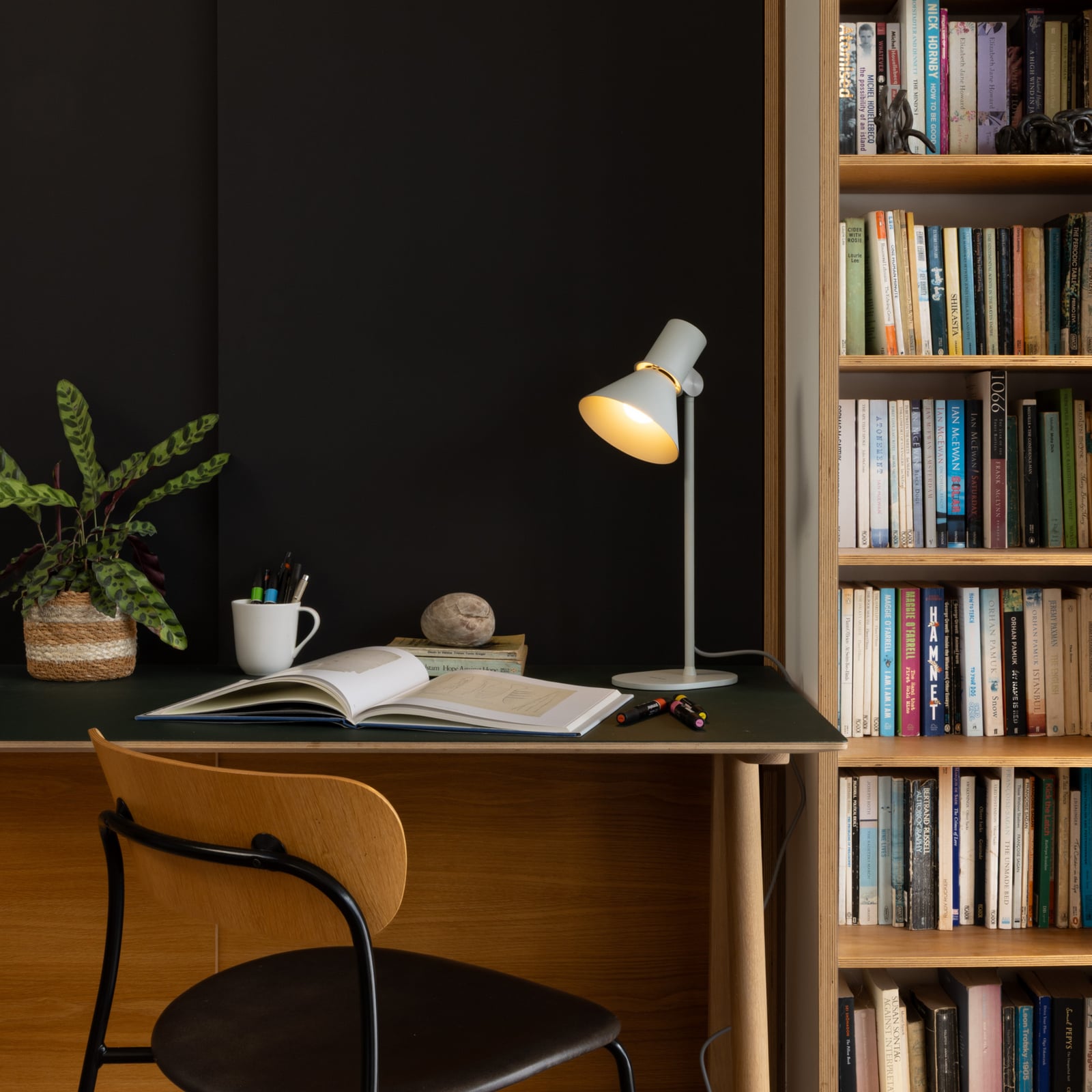 Type 80 T1 pöytälamppu, GRAU, 48 cm, metalli – Anglepoise Type 80 T1 pöytälamppu, GRAU, 48 cm, metalli – Anglepoise
