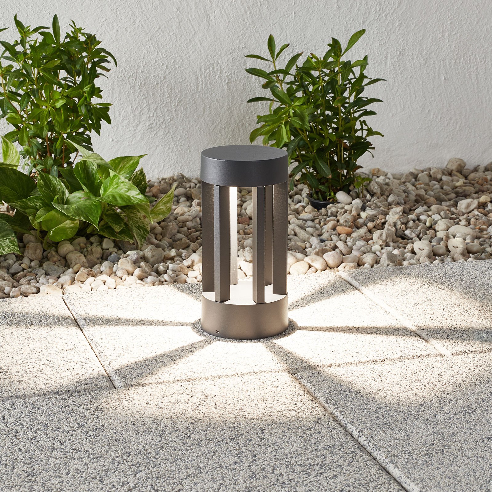 Jordis LED Garden Lamp H22 Dark Grey - Lindby