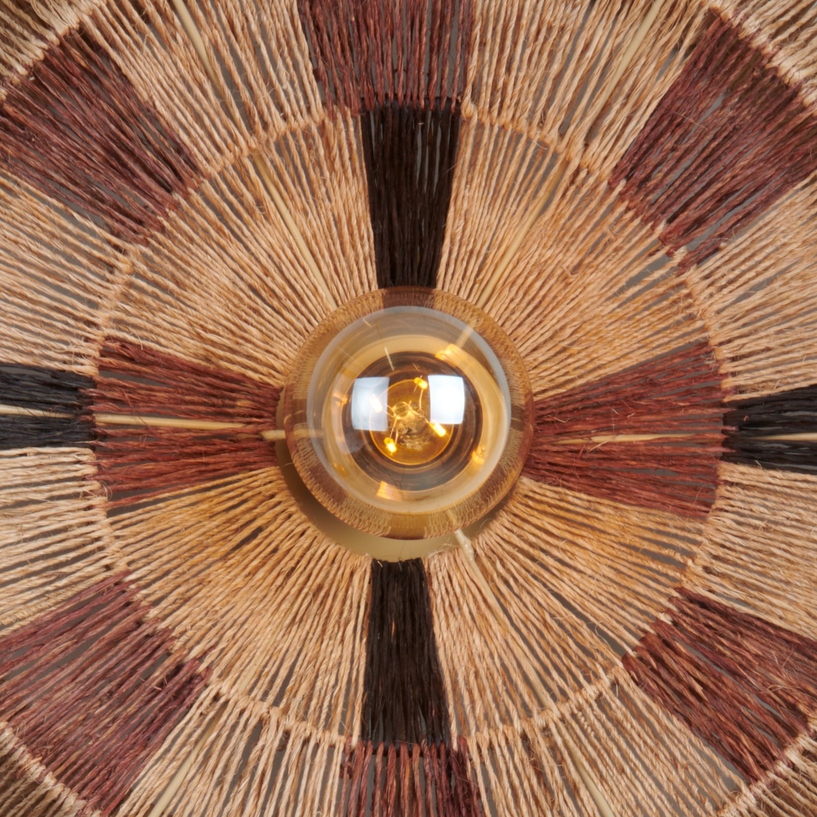 GOOD & MOJO Applique Serengeti, Ø45cm, marrone, juta, spina