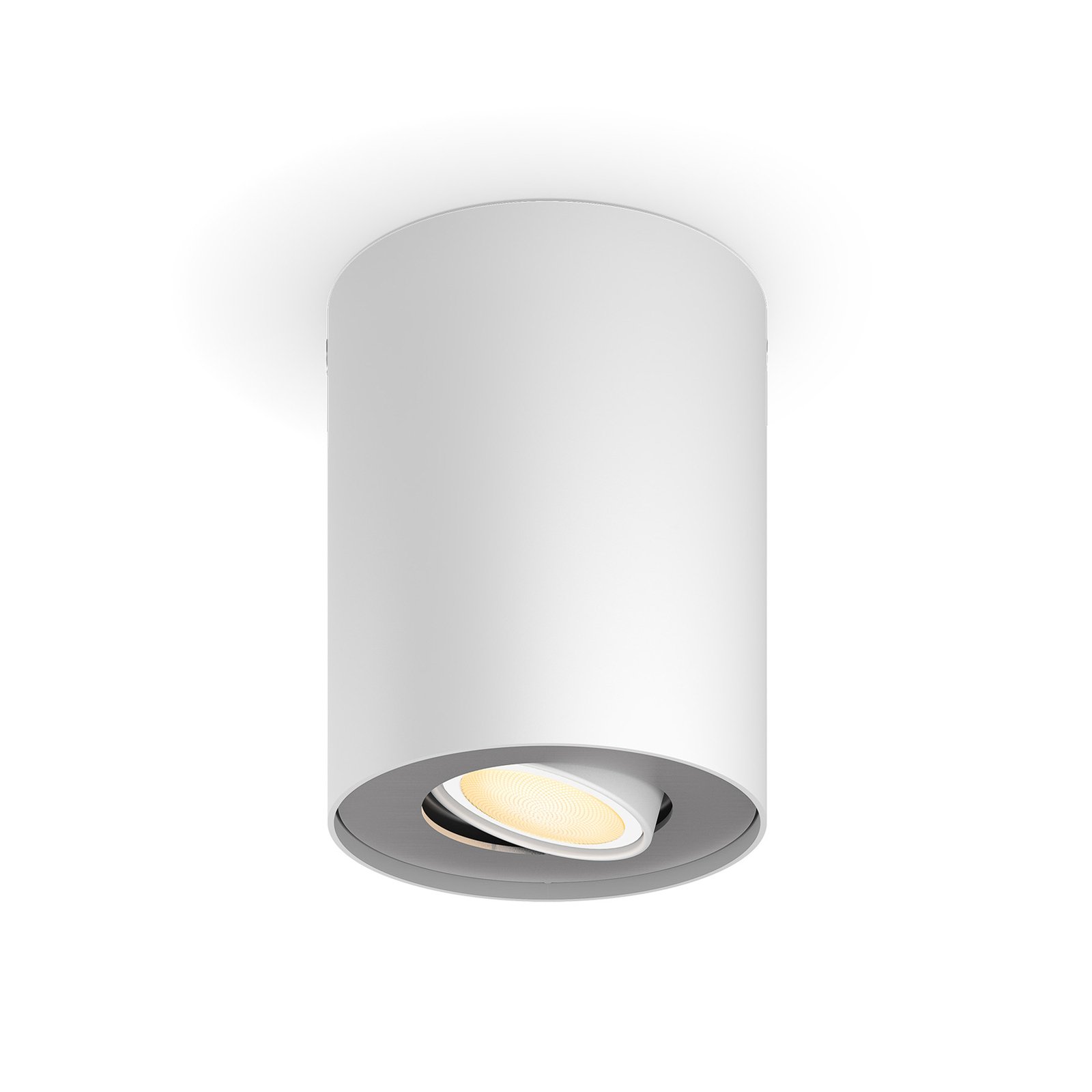 Stropné svietidlo Philips Hue Pillar LED, stmievací spínač, biele