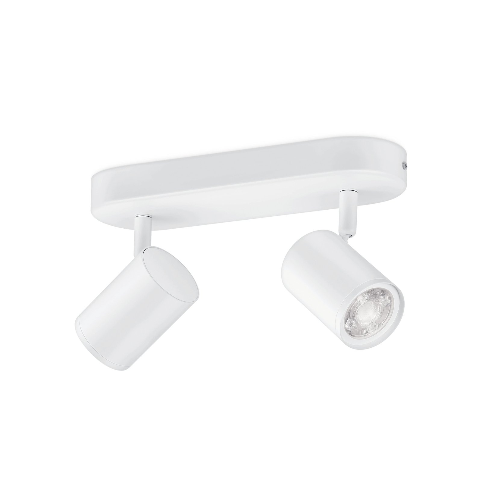 WiZ Imageo spot LED à 2 lampes. 2.700-6.500 K, blanc