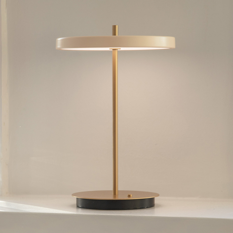 UMAGE Asteria move LED-bordslampa dimbar 3-stegvis