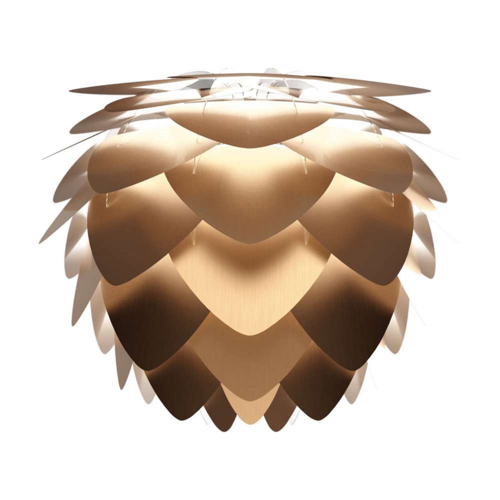 Aluvia Skærm Mini Brushed Bronze UMAGE - Aluminium billede