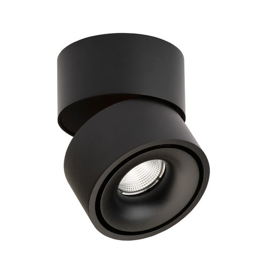 Easy W100 LED Spot montato in superficie 2700K High Power Black - Antidark