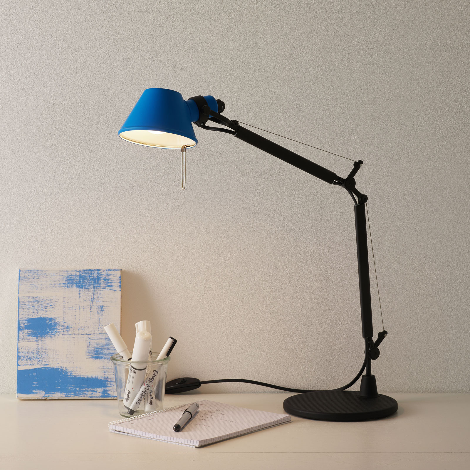 Artemide Tolomeo Micro Bicolor Schreibtischleuchte