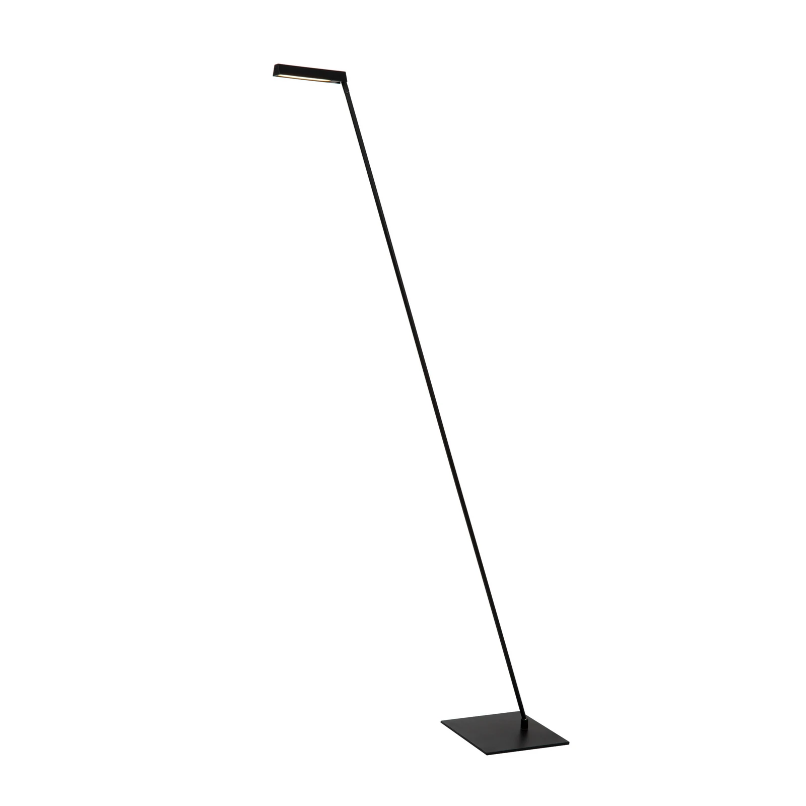 LED-Stehleuchte Lavale, schwarz, dimmbar, Höhe 138 cm