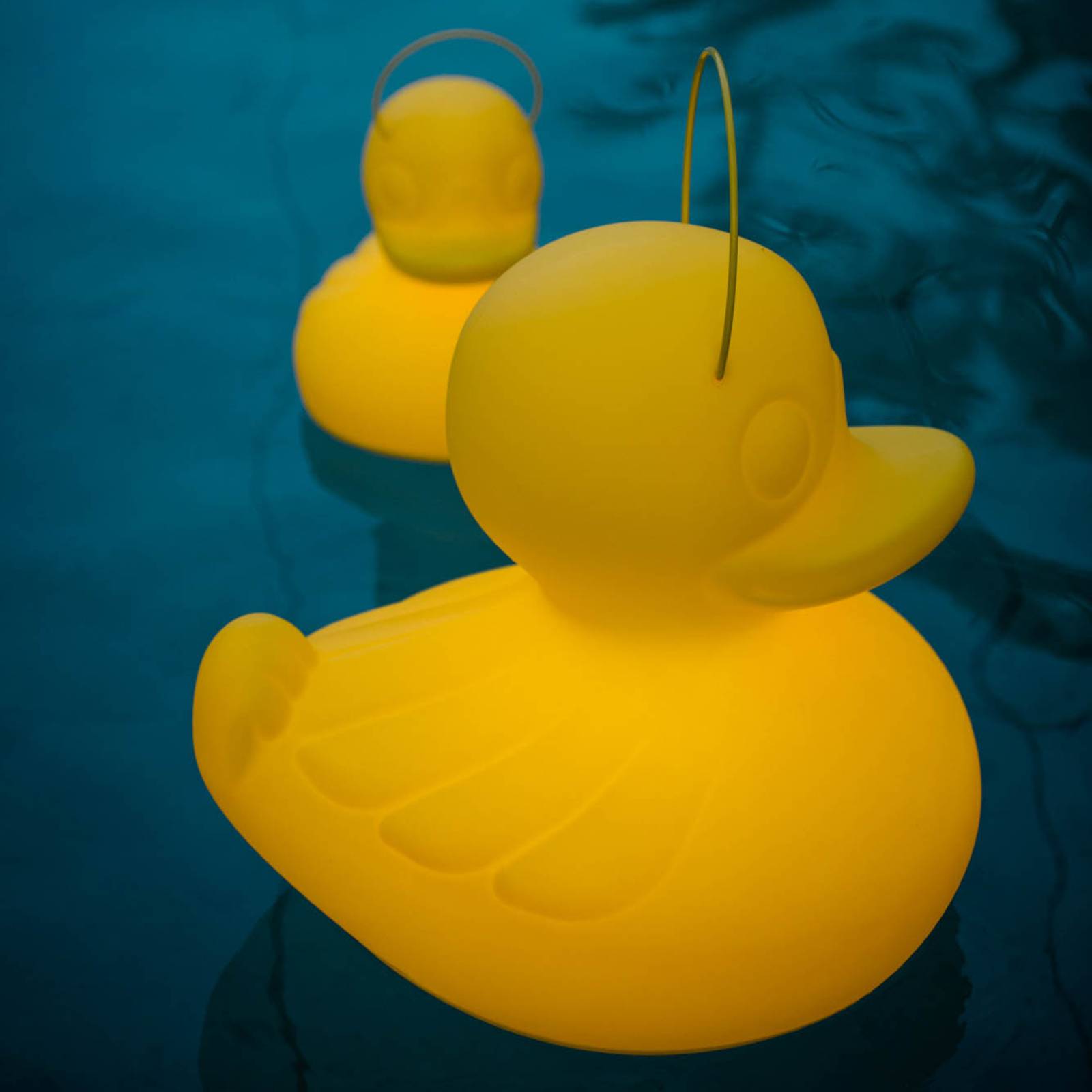 Goodnight light duck-duck xl led design lámpa kültéri sárgában