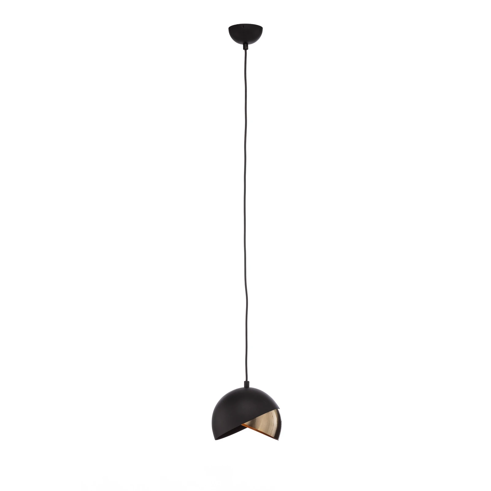 Závěsné svítidlo Berceste 252-S Ø20cm černá/zlatá