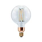 SEGULA LED globe bulb E27 14 W clear Filament 922 dimmable 1400 lm