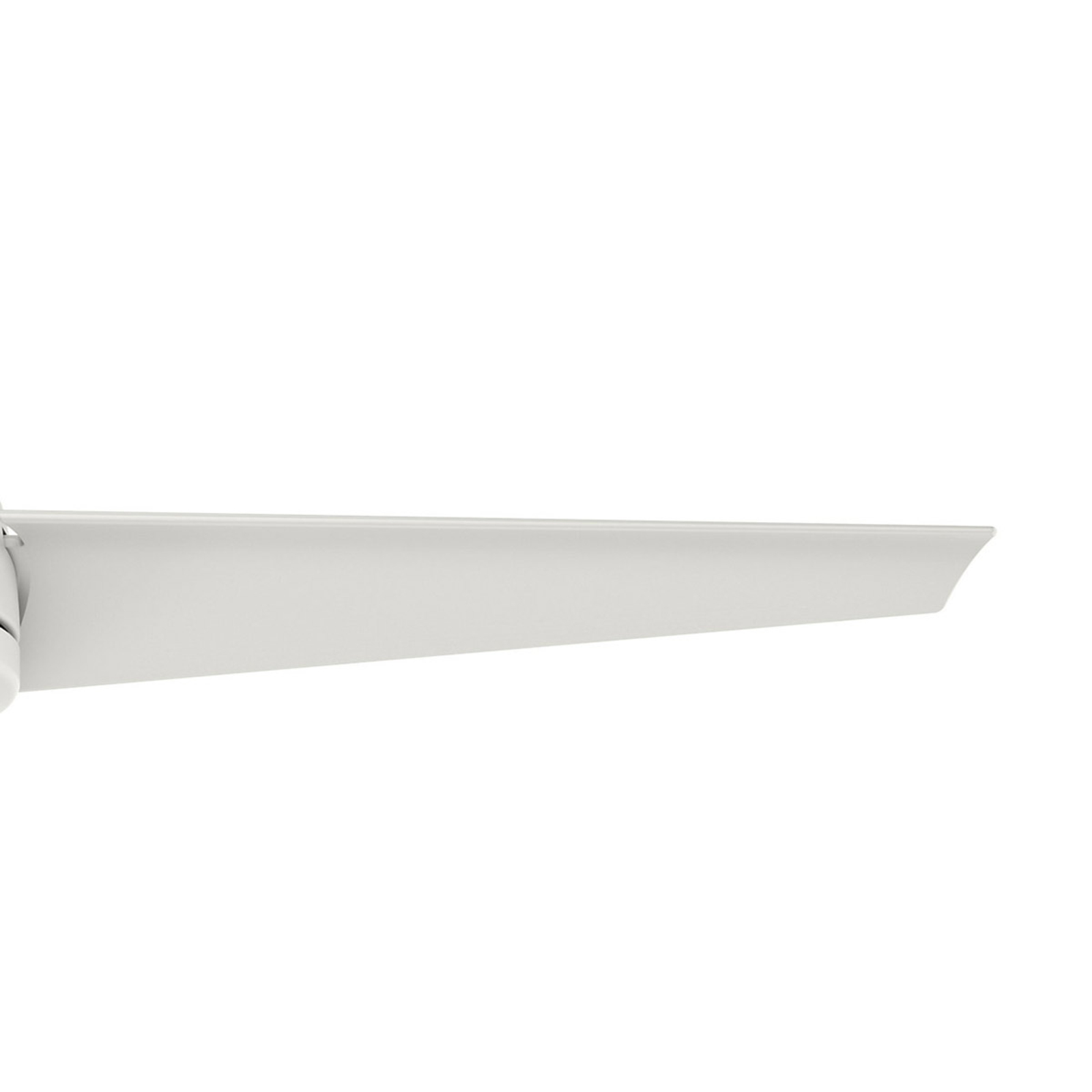 Hunter Trimaran ventilateur de plafond, blanc