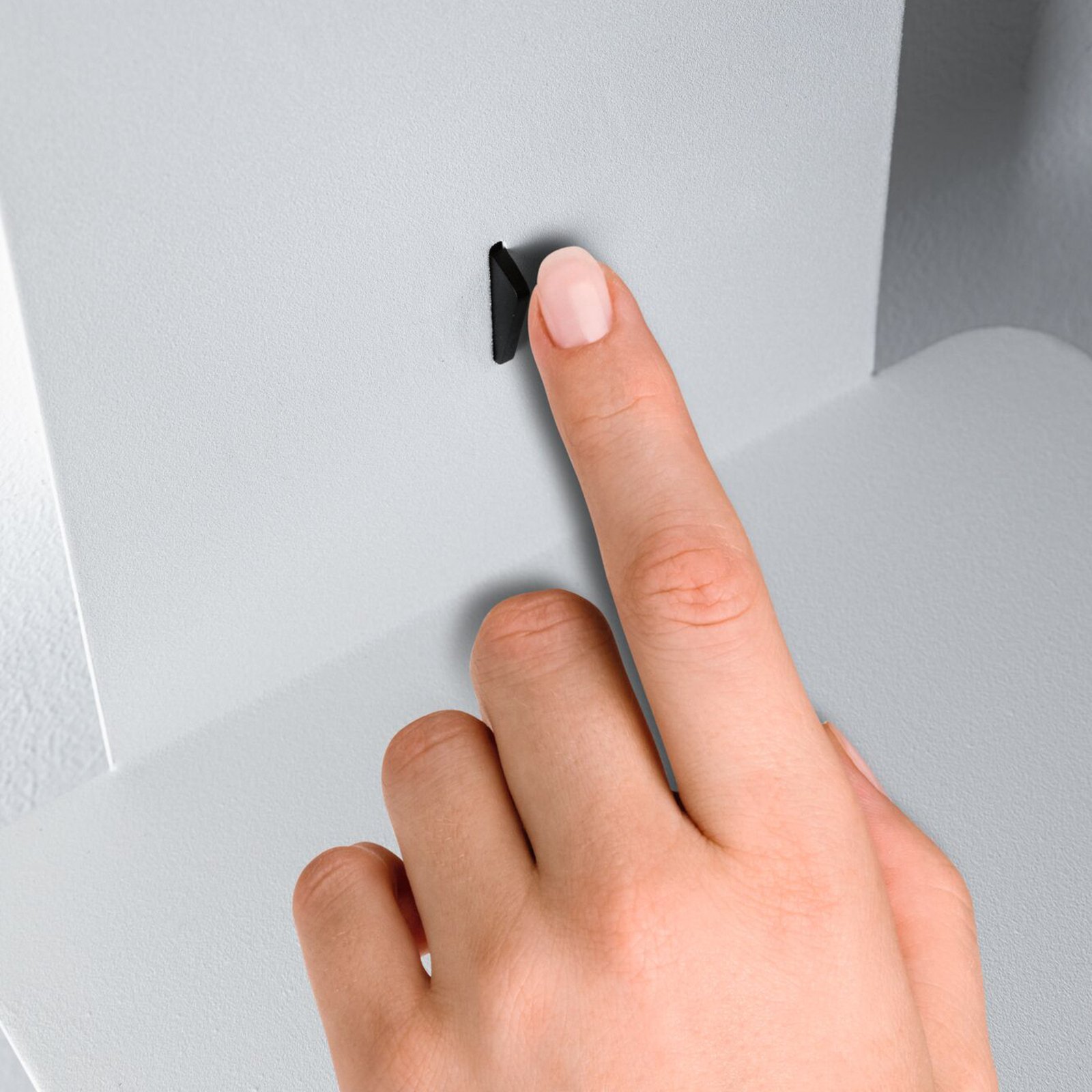 Paulmann Projetor de parede USB Malena com prateleira, branco