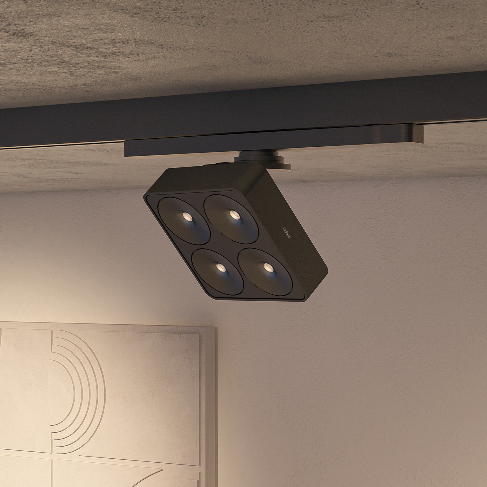 Nimbus Q Four TT Track LED-Strahler Phasendim. 40°