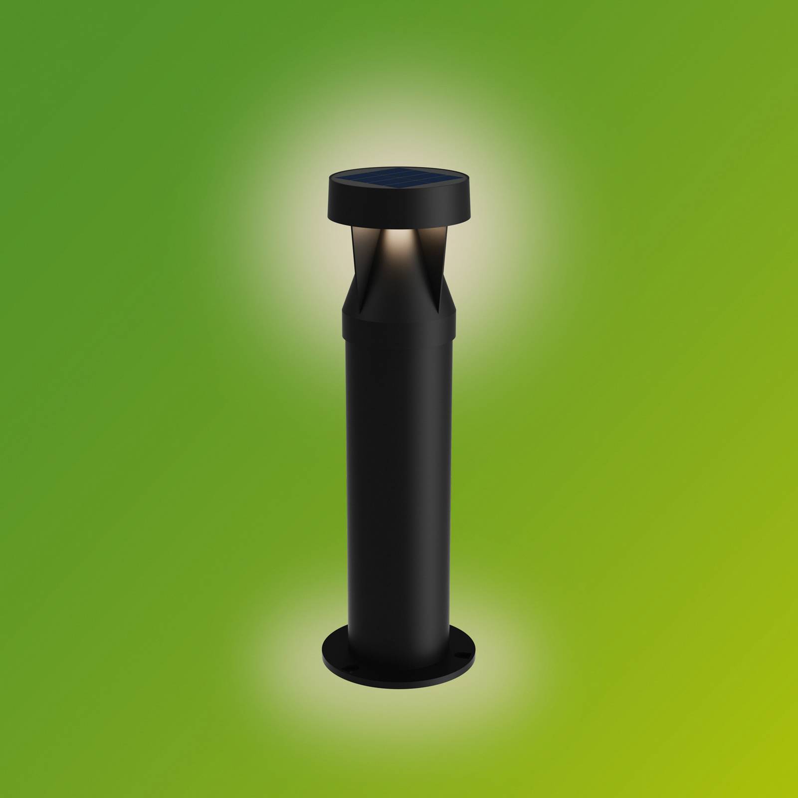 Philips Słupek oświetleniowy LED Avery, czarny, IP44