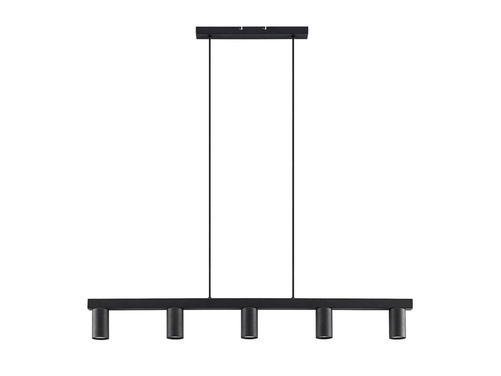 Baliko 5 Pendant Black - Lindby