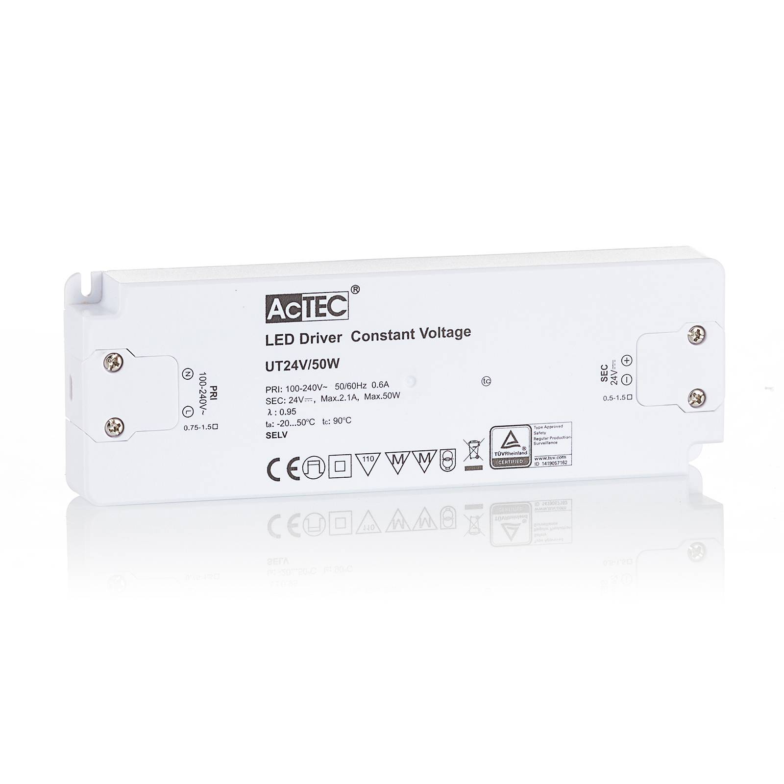 AcTEC Slim sterownik LED CV 24V 50W