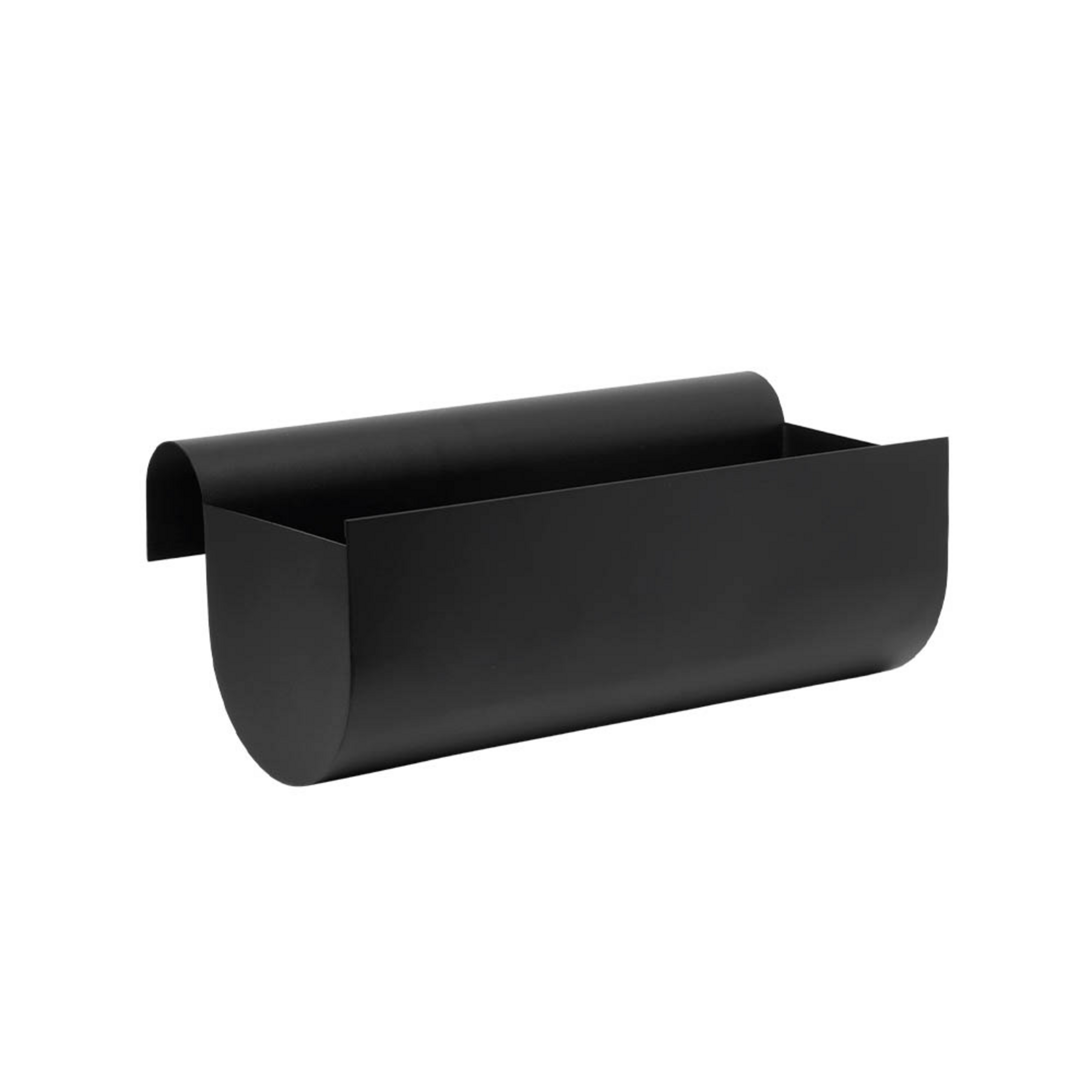 Uma Plantenbak Medium Black - Ferm Living