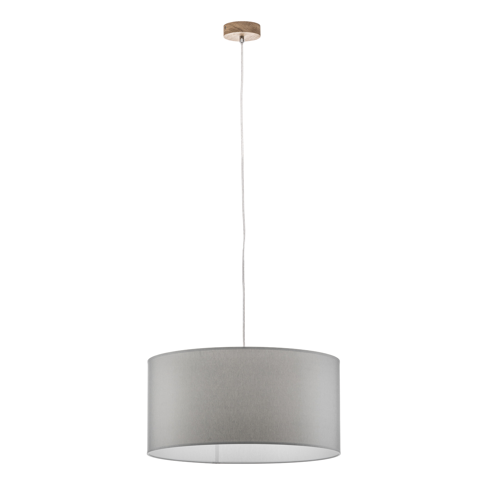 Hanglamp Corralee, grijs, 1-lamp