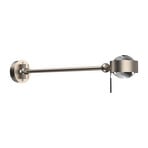 Puk Mini Hotel G9 wall light, 30cm, clear lenses