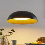 Lindby Juliven LED závěsné světlo, černá, 50 cm