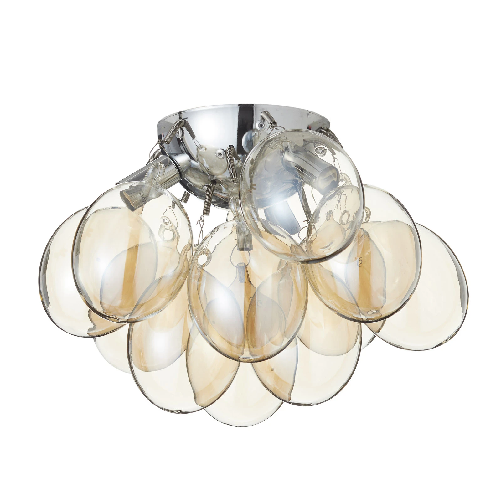 By Rydéns Gross ceiling light, amber, 30 cm