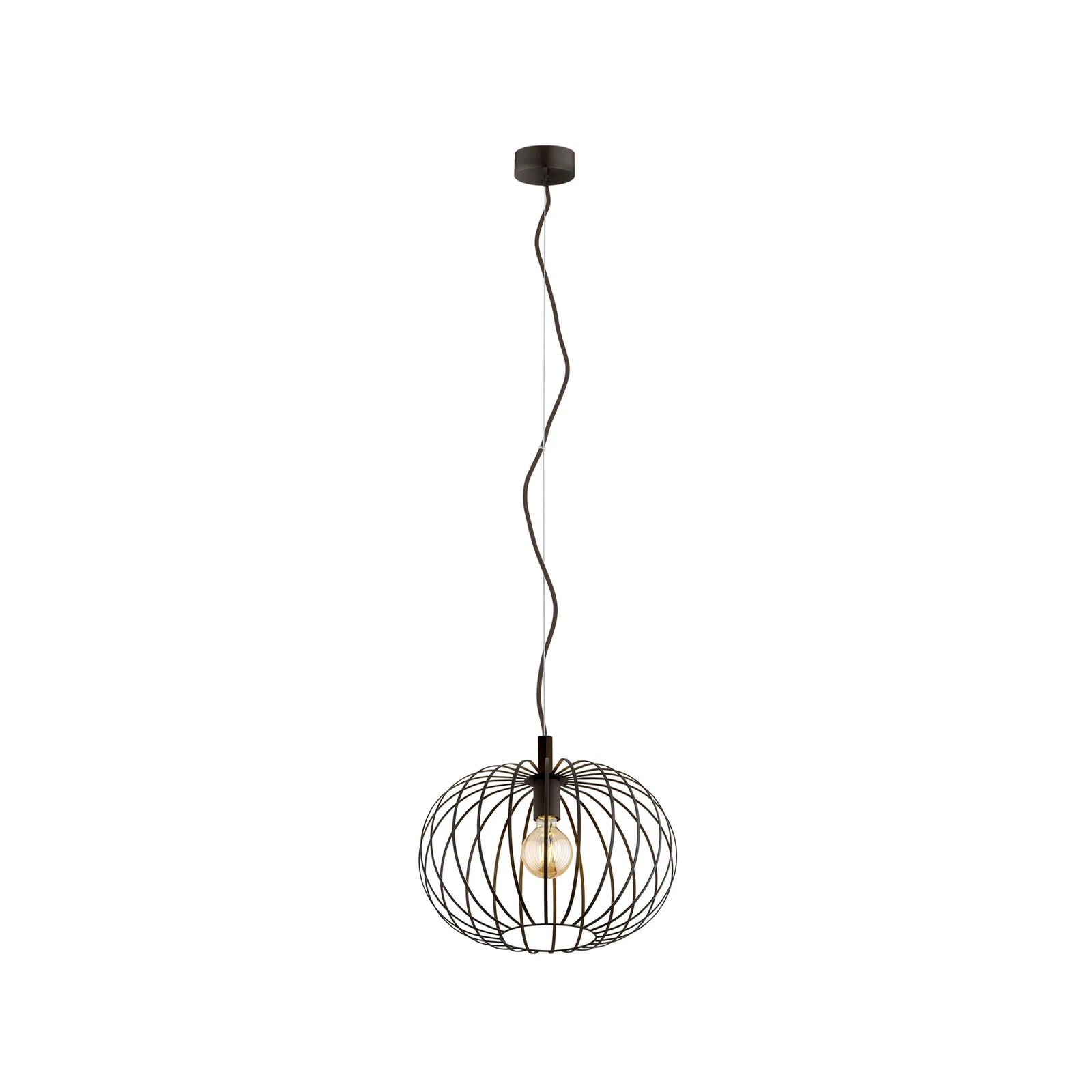 Lampada a sospensione Valor, antracite, acciaio, Ø 40 cm