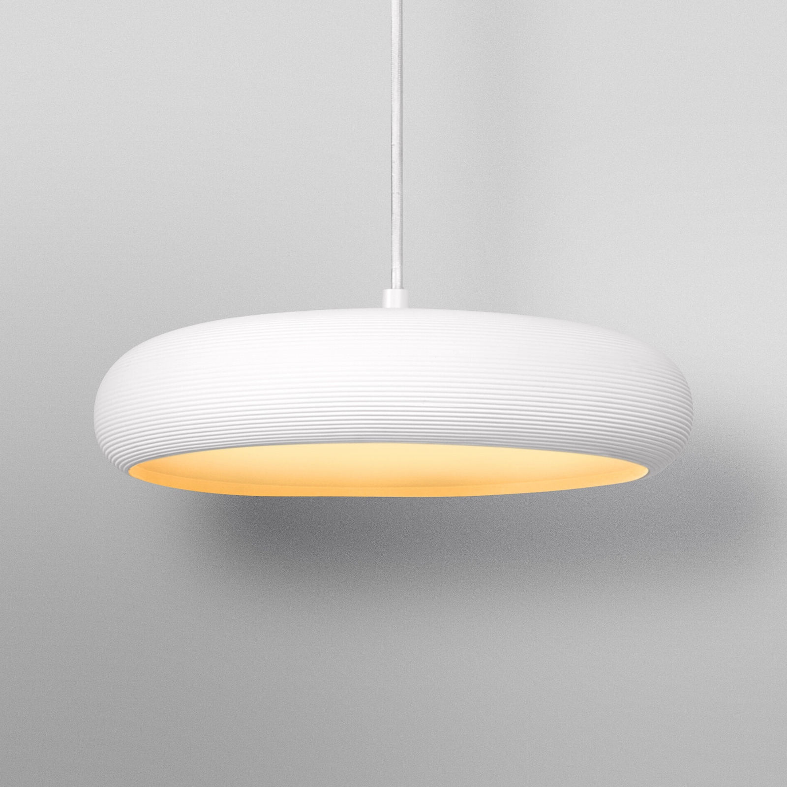 Lampada a sospensione OSRAM Decor Plaster Pure, gesso, Ø 30 cm,  E27