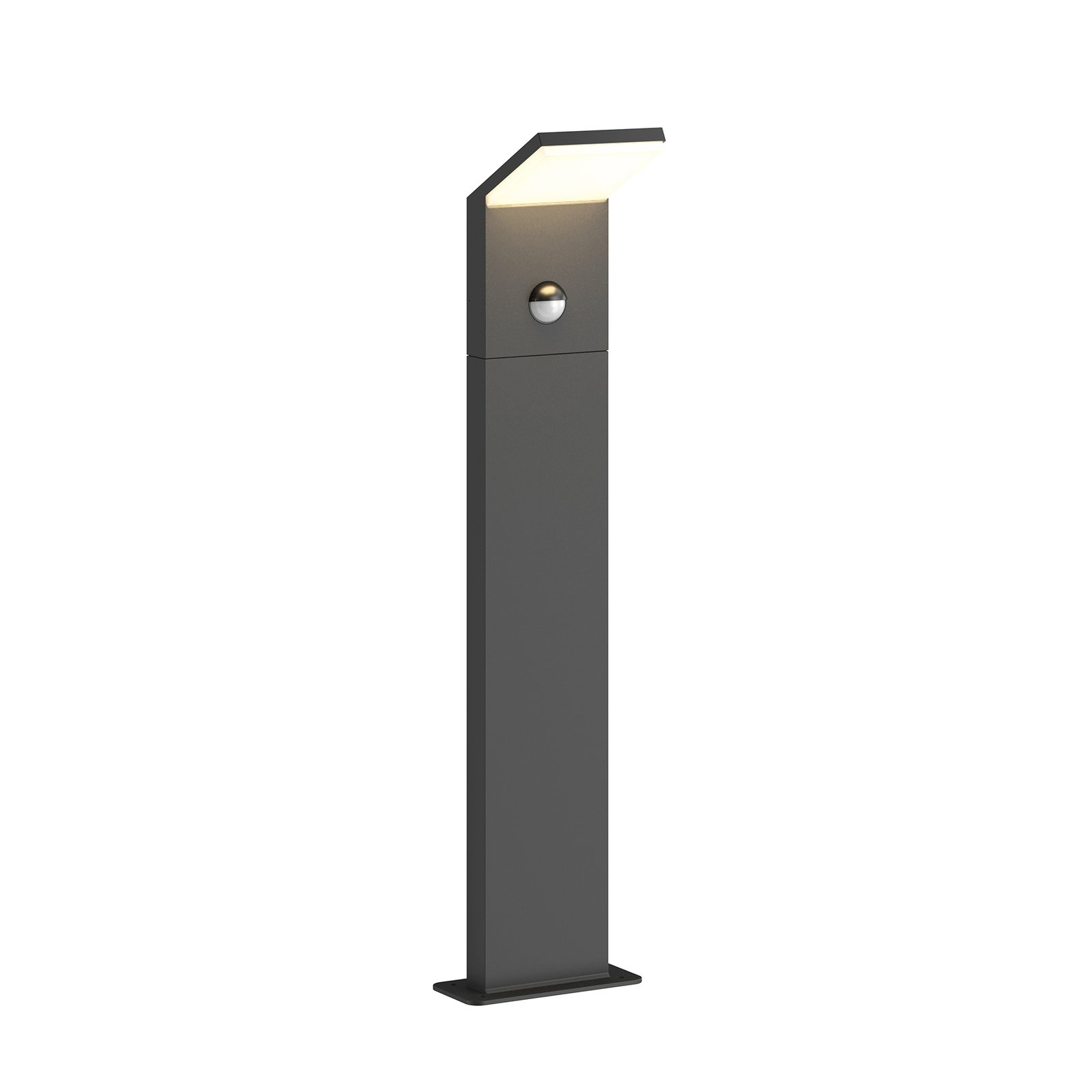 Nevio Vonkajšie stránky Záhradná Lampa w/Senzor Graphite - Lucande