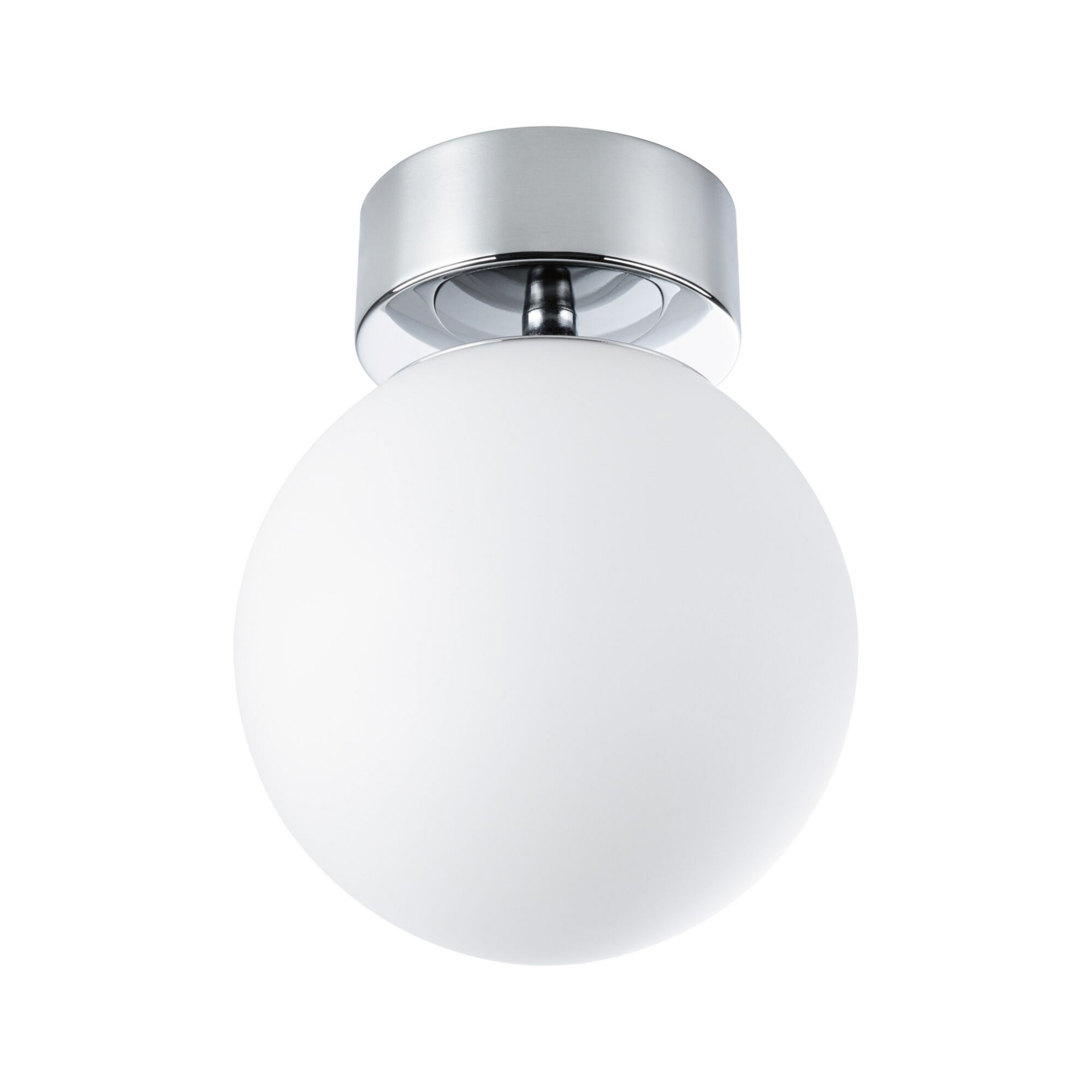 Candeeiro de teto LED Gove IP44 Ø17 cromado/acetinado - Paulmann