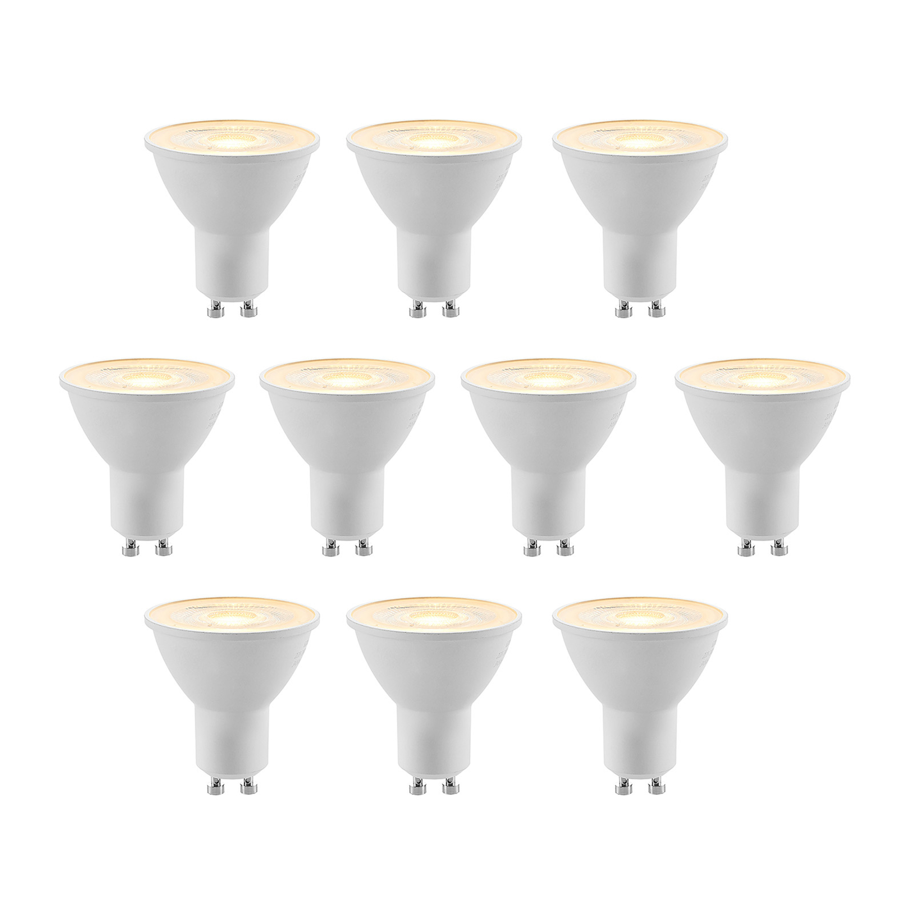 LED-Reflektor GU10 5W 10er-Pack 2.700K 36°