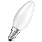 OSRAM bombilla vela LED E14 4W 4,000K mate