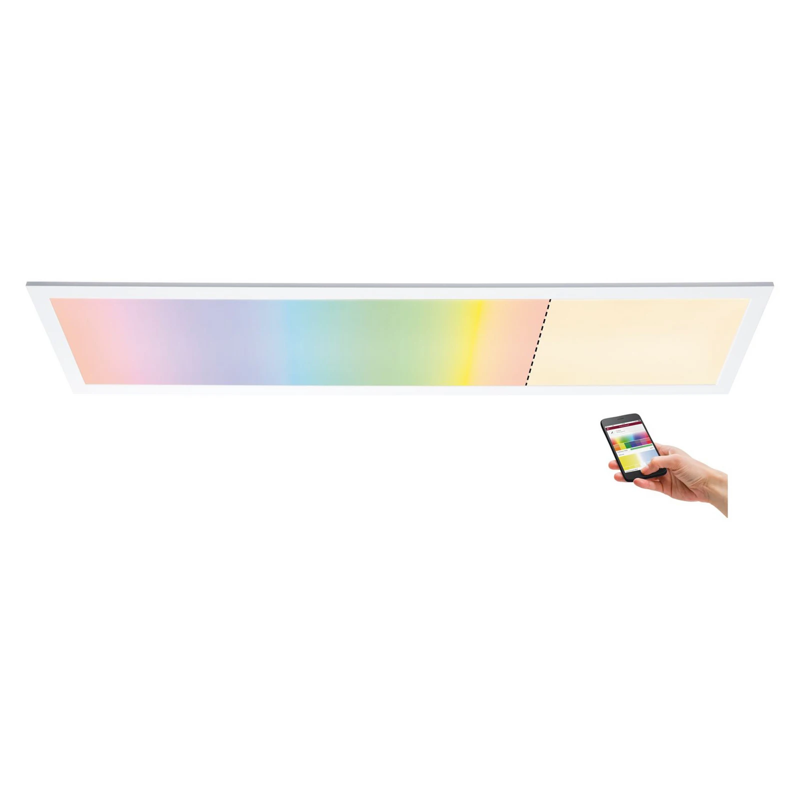 Paulmann Amaris LED panel, ZigBee, 120x30cm, RGBW