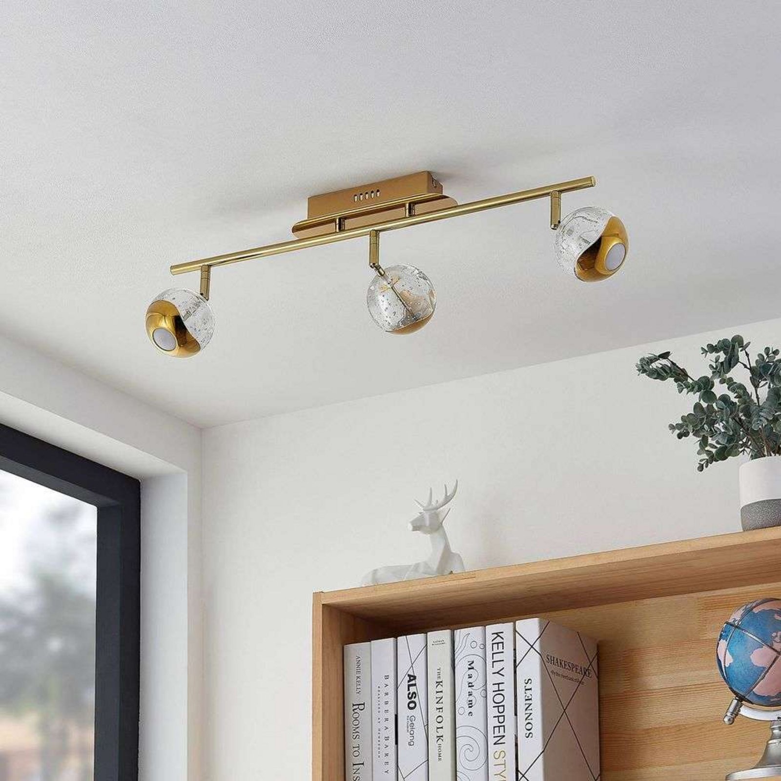 Kilio 3 Ceiling Lamp Gold - Lucande