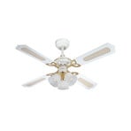 Westinghouse Princess Trio ventilateur blanc 105cm