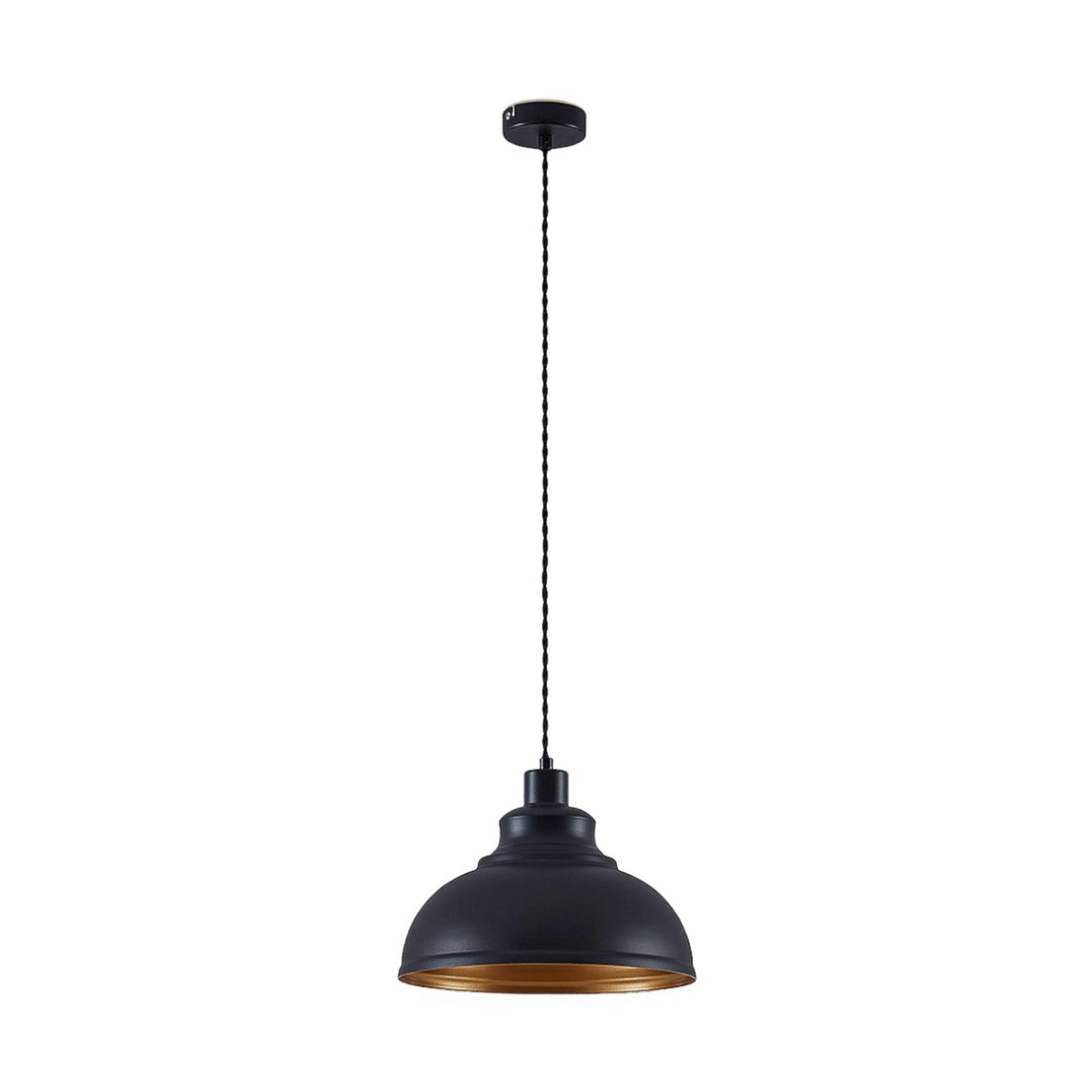 Albertine Suspension Black - Lindby